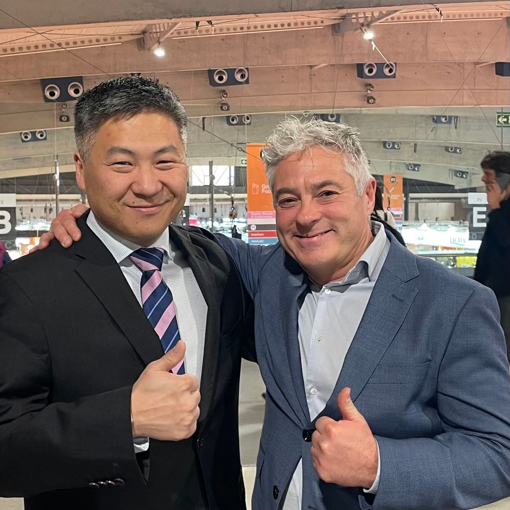 Tom Reinert Johansen og Salvador Baille