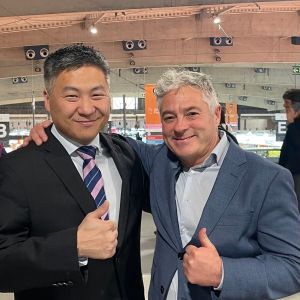 Tom Reinert Johansen og Salvador Baille