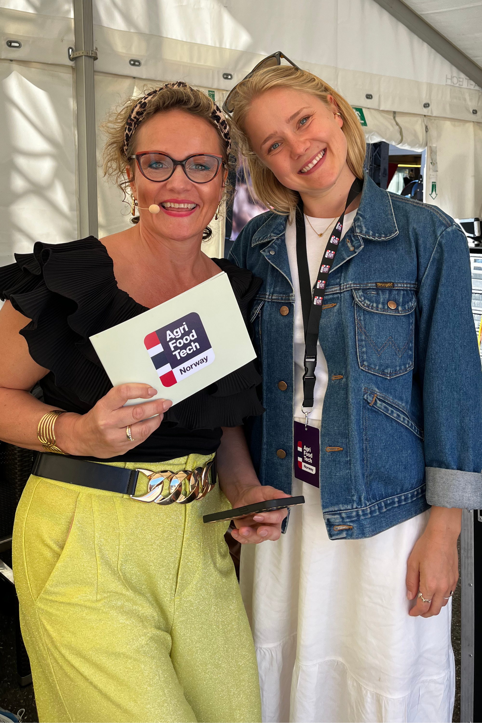 silje og johanne fra agrifoodtech norway